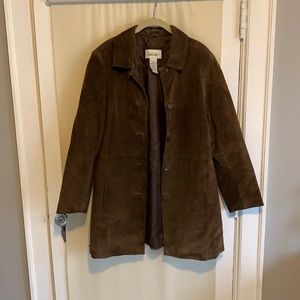 Vintage Genuine Leather Suede Jacket